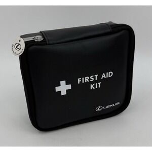 Lexus First Aid Kit Emergency Medical Supplies Black Case OEM Original Sealed